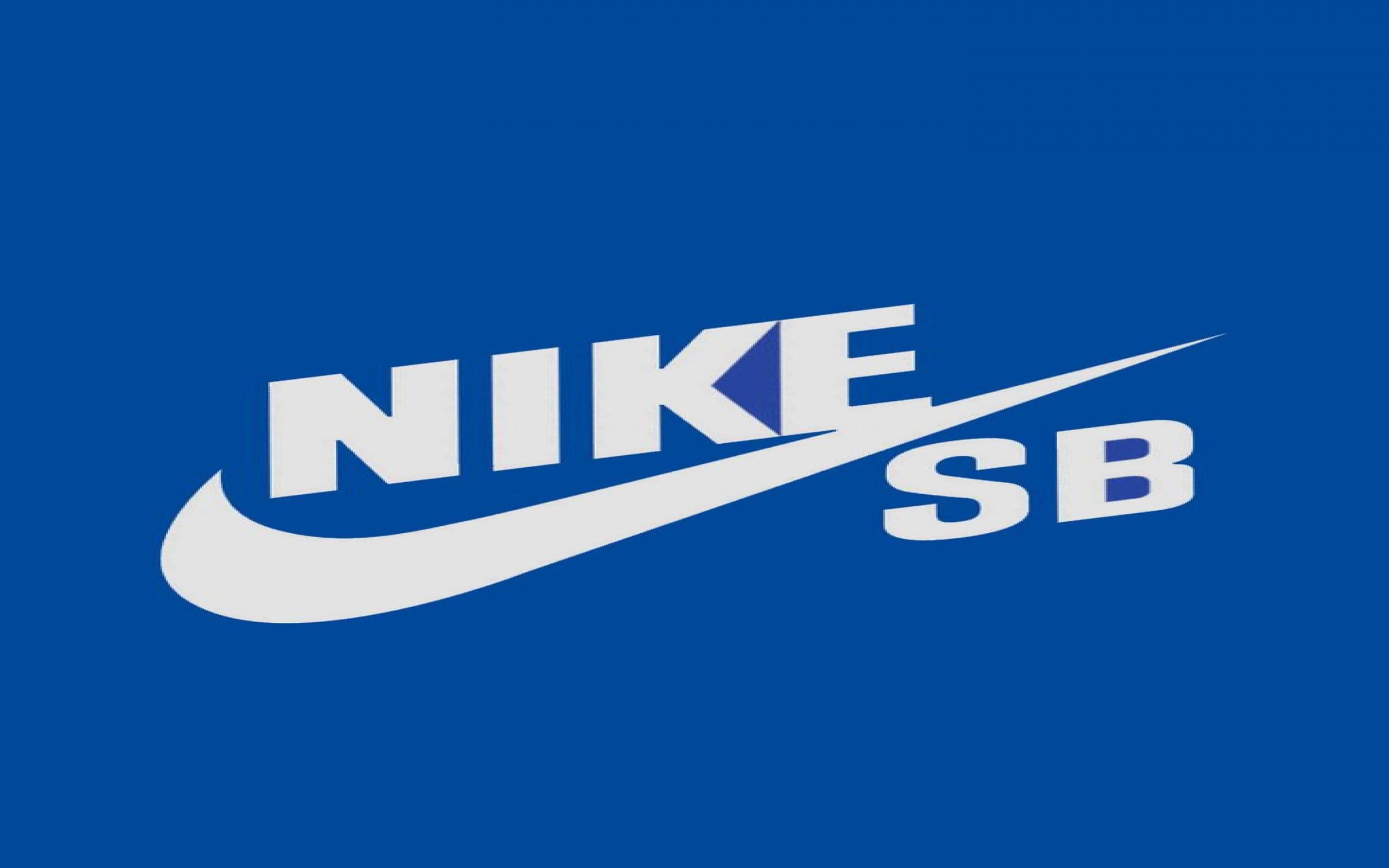 Logo Nike blu luminoso, 1920x1080 Full HD 1080p, Laptop