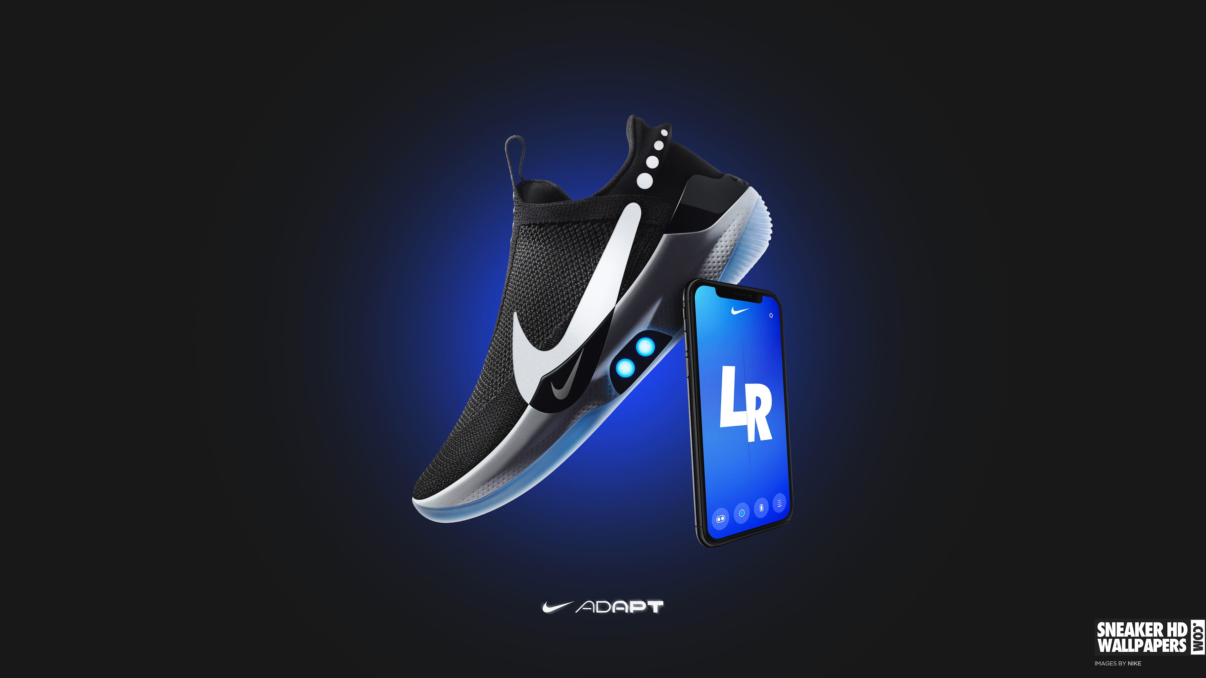 Logo Nike raggi blu, 1920x1080 1080p, PC
