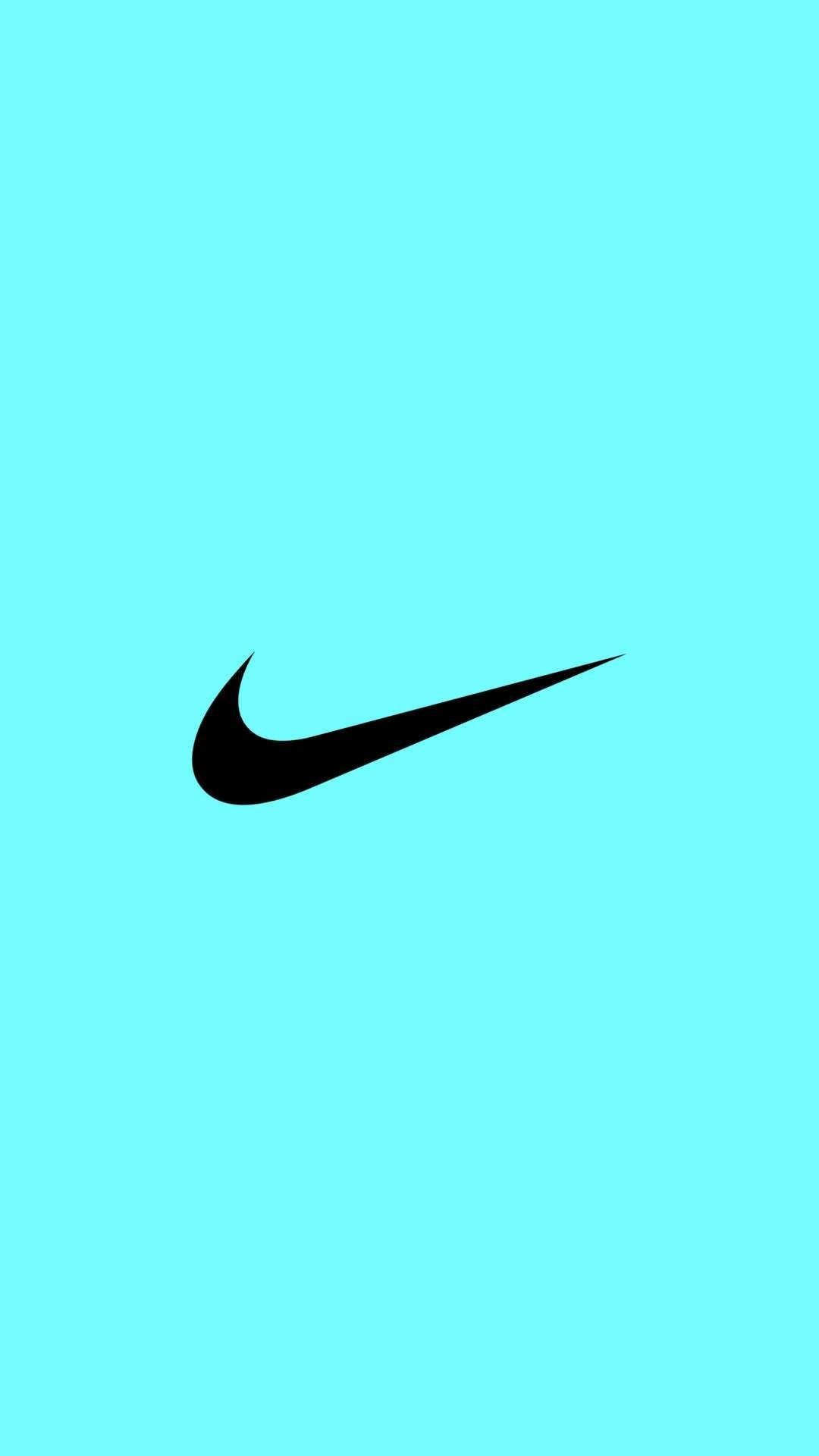 Logo Nike sfondo azzurro, 1920x1080 Full HD, PC Desktop