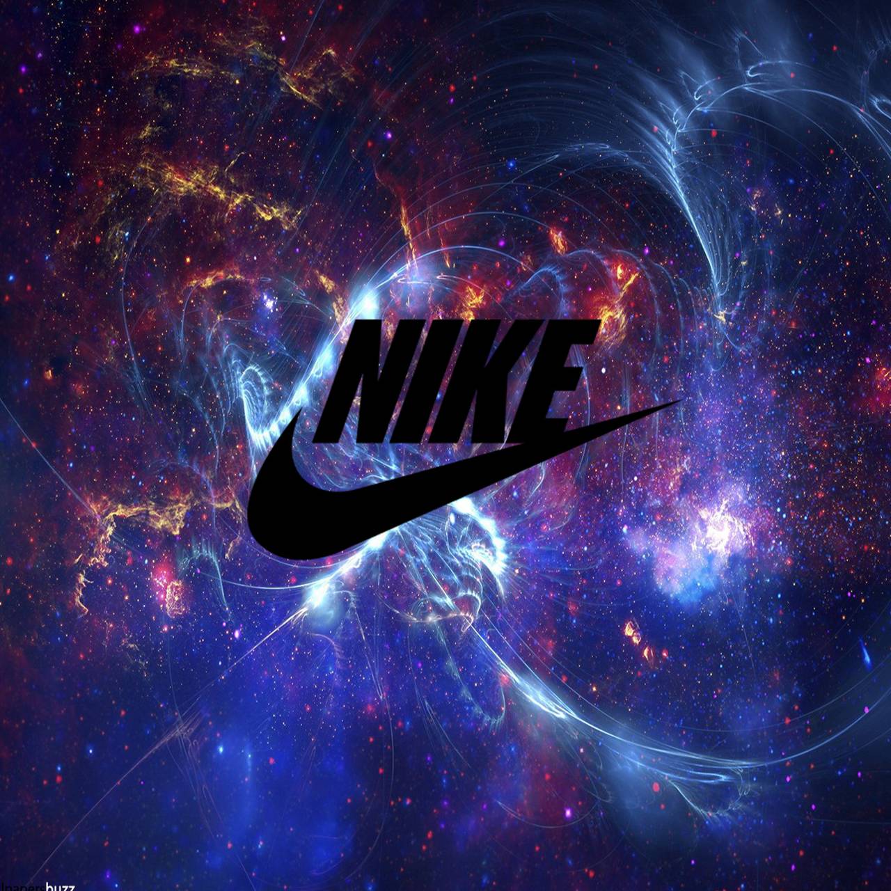 Logo Nike bianco sfondo scuro, 1920x1080 Full HD, PC