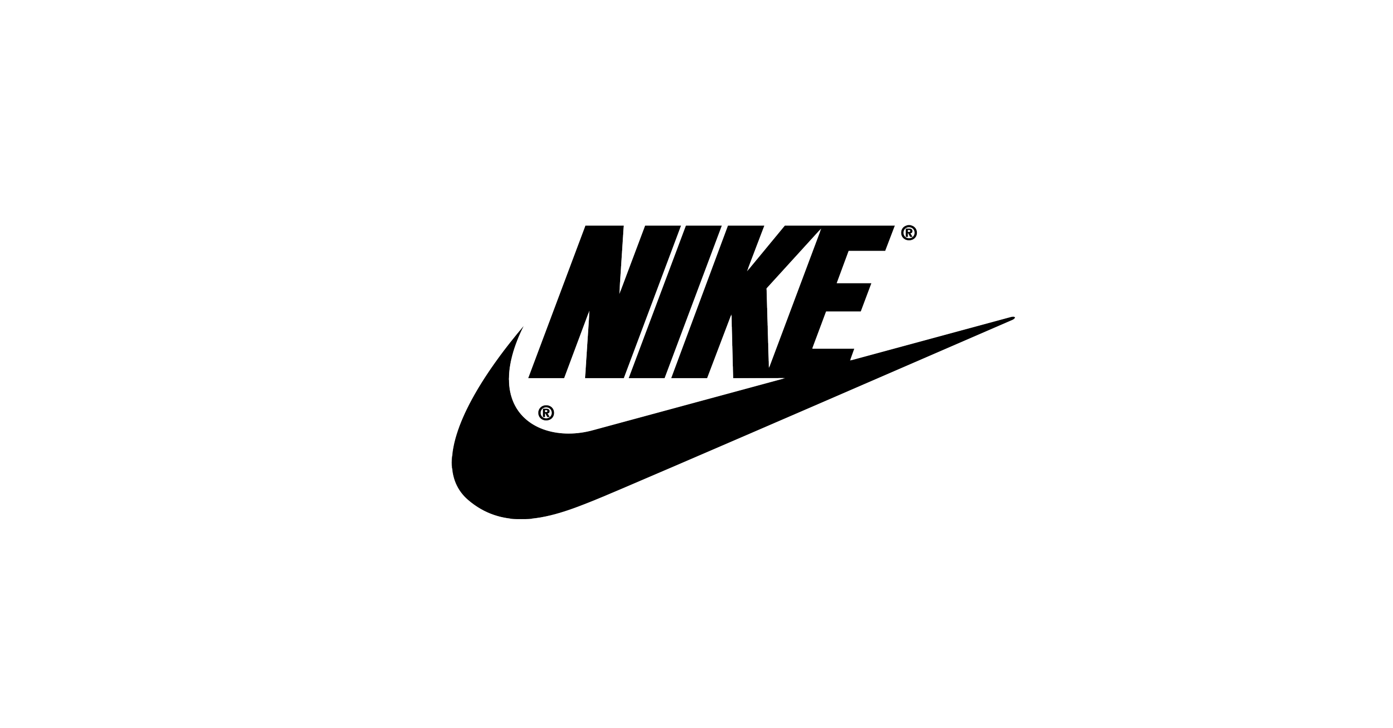 Logo Nike bianco sfondo blu, 1920x1080 Full HD, PC