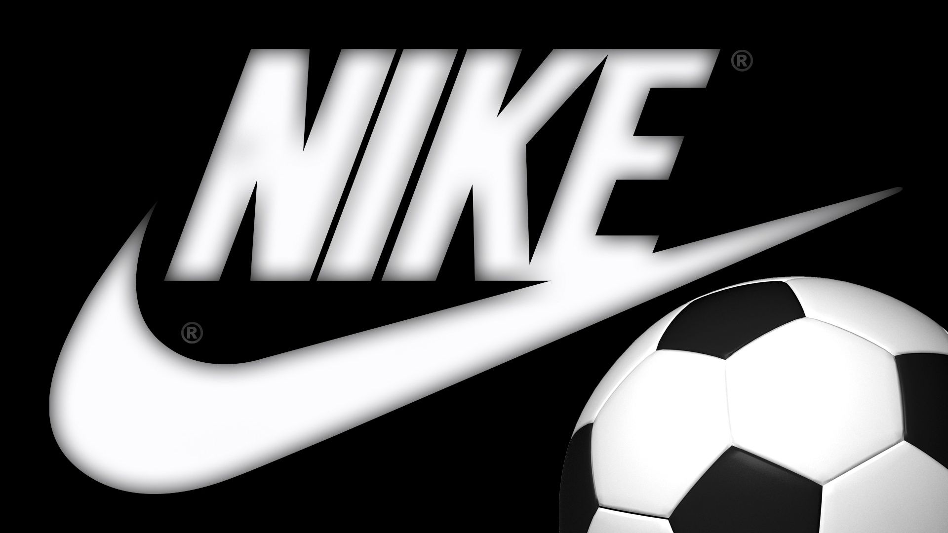 Logo Nike bianco texture nera, 1504x846 720p, iMac