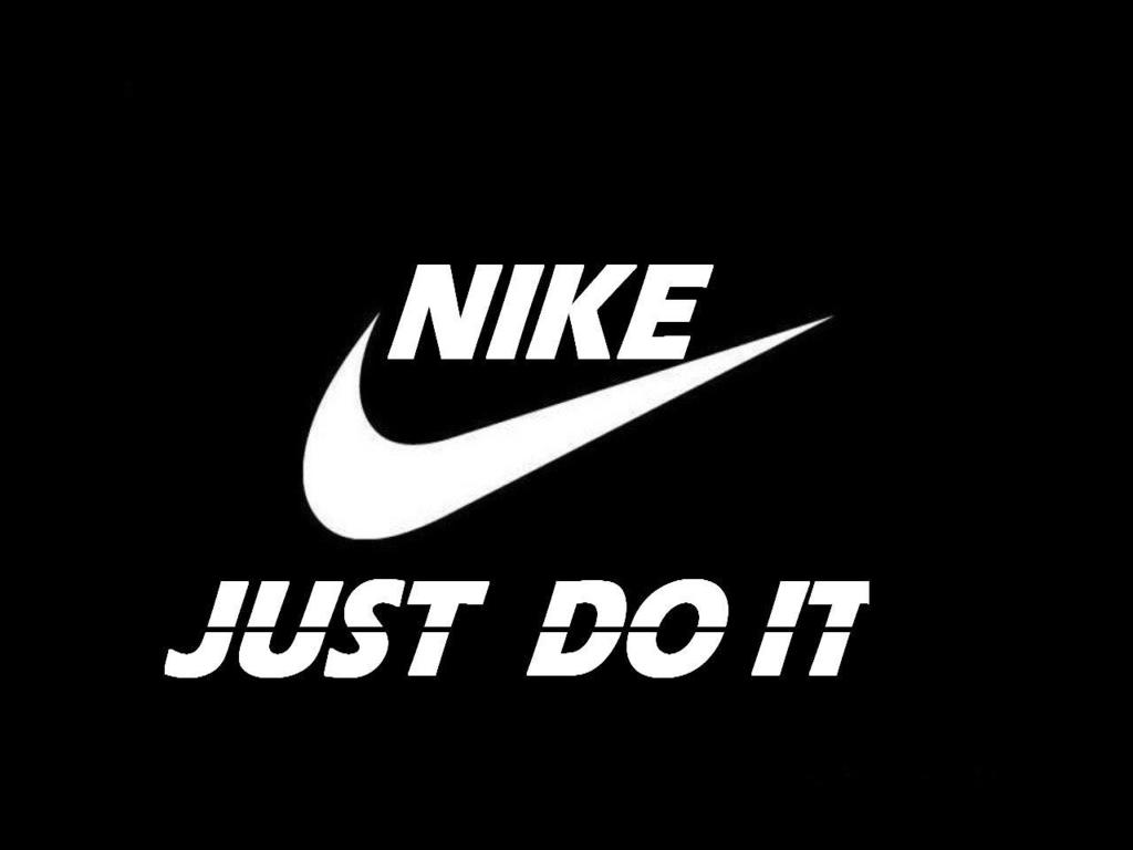 Logo Nike Just Do It, 1024x768 HD, iMac