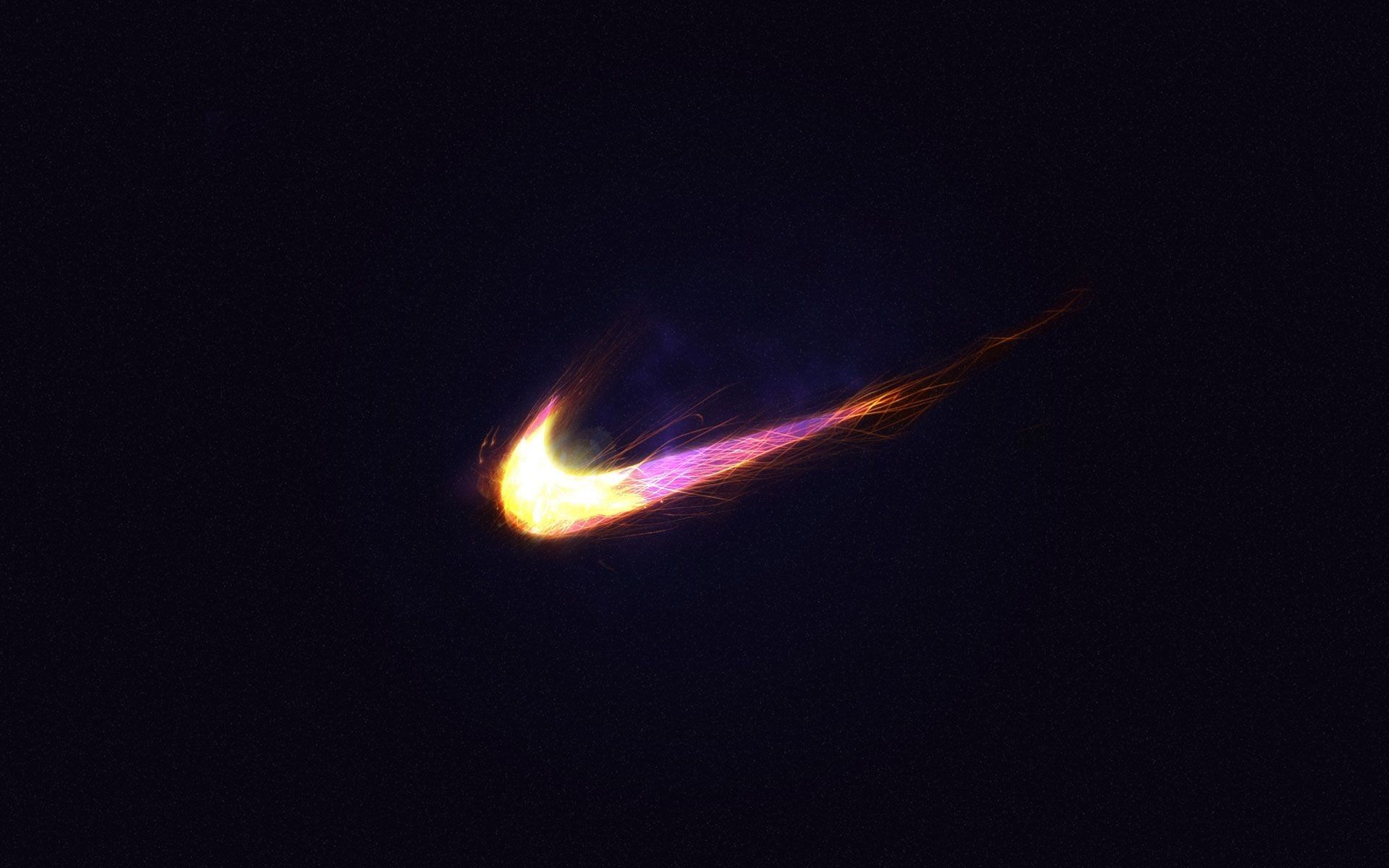 Logo Nike infuocato scuro, 1920x1200 Full HD+ WUXGA, PC