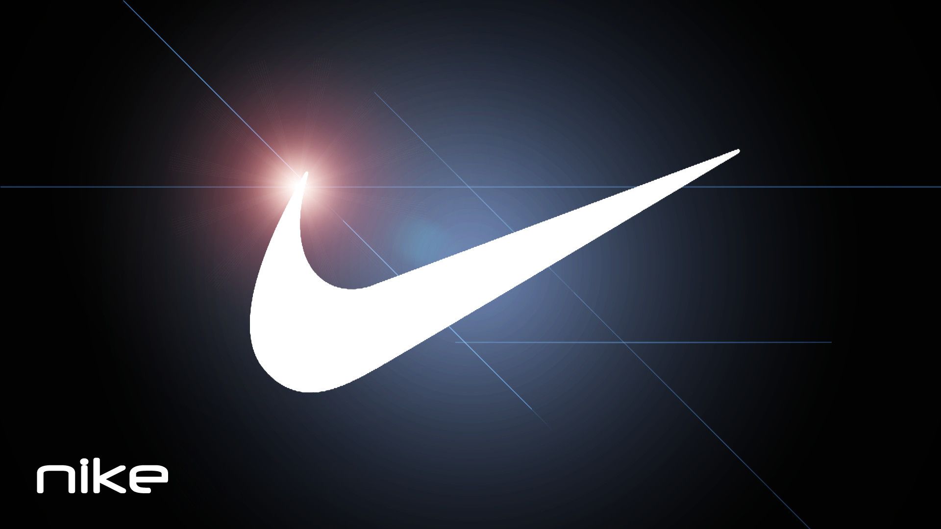 Logo Nike swoosh nero, 1920x1080 Full HD 1080p, Desktop