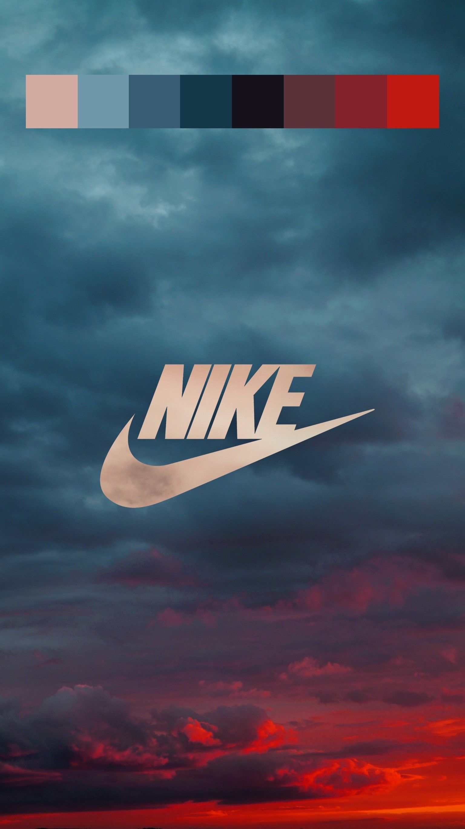 Logo Nike blu luminoso, 1920x1080 1080p, Laptop
