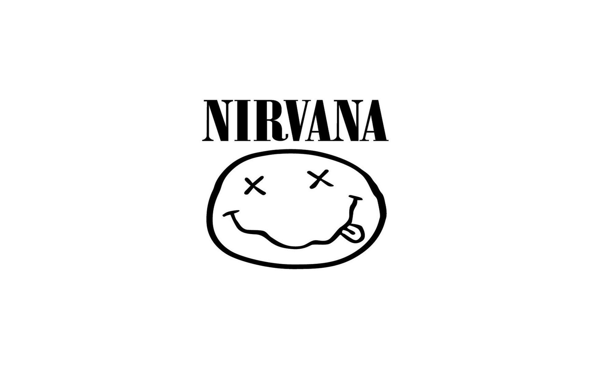 Logo Nirvana grunge is dead, 1024x768 HD, Desktop