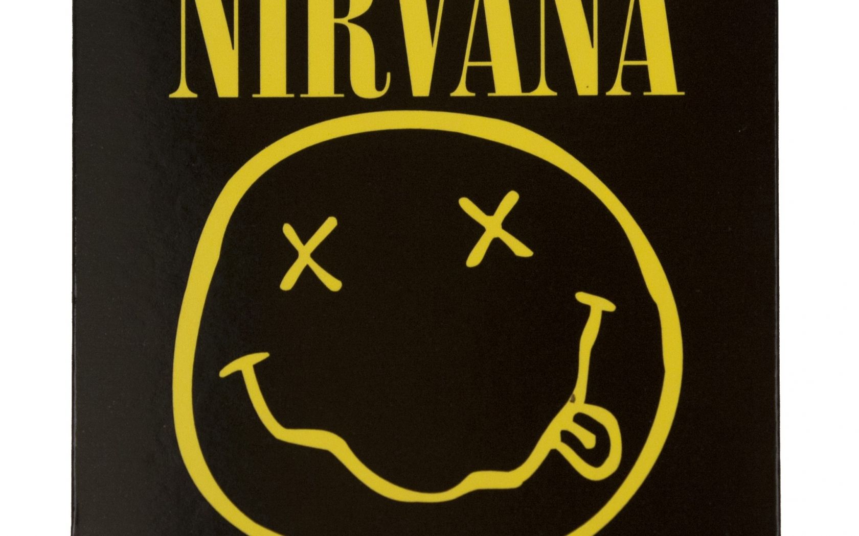 Logo Nirvana faccina smiley, 1920x1200 WUXGA, PC Desktop