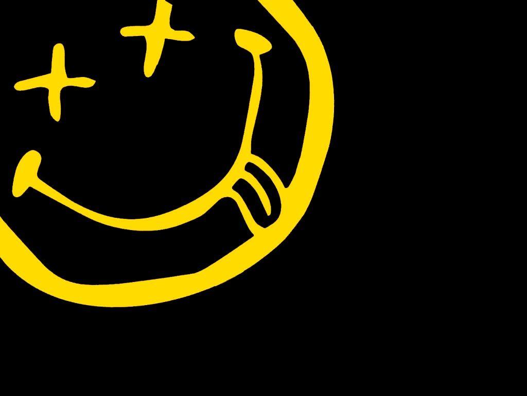 Logo Nirvana faccina gialla, 1024x771 HD, PC Desktop