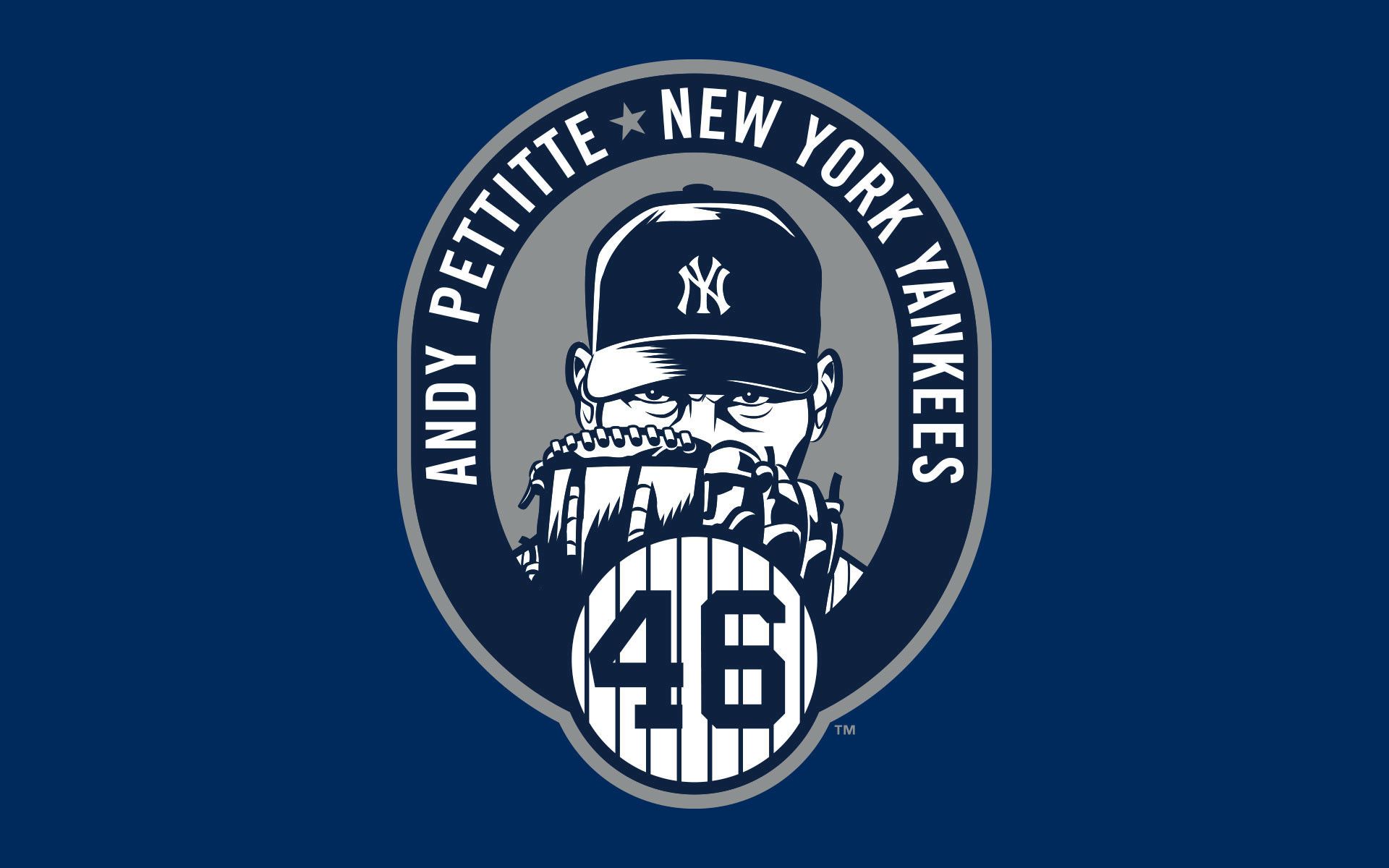 Andy Pettitte logo Yankees, 1920x1200 Full HD+ WUXGA, iMac