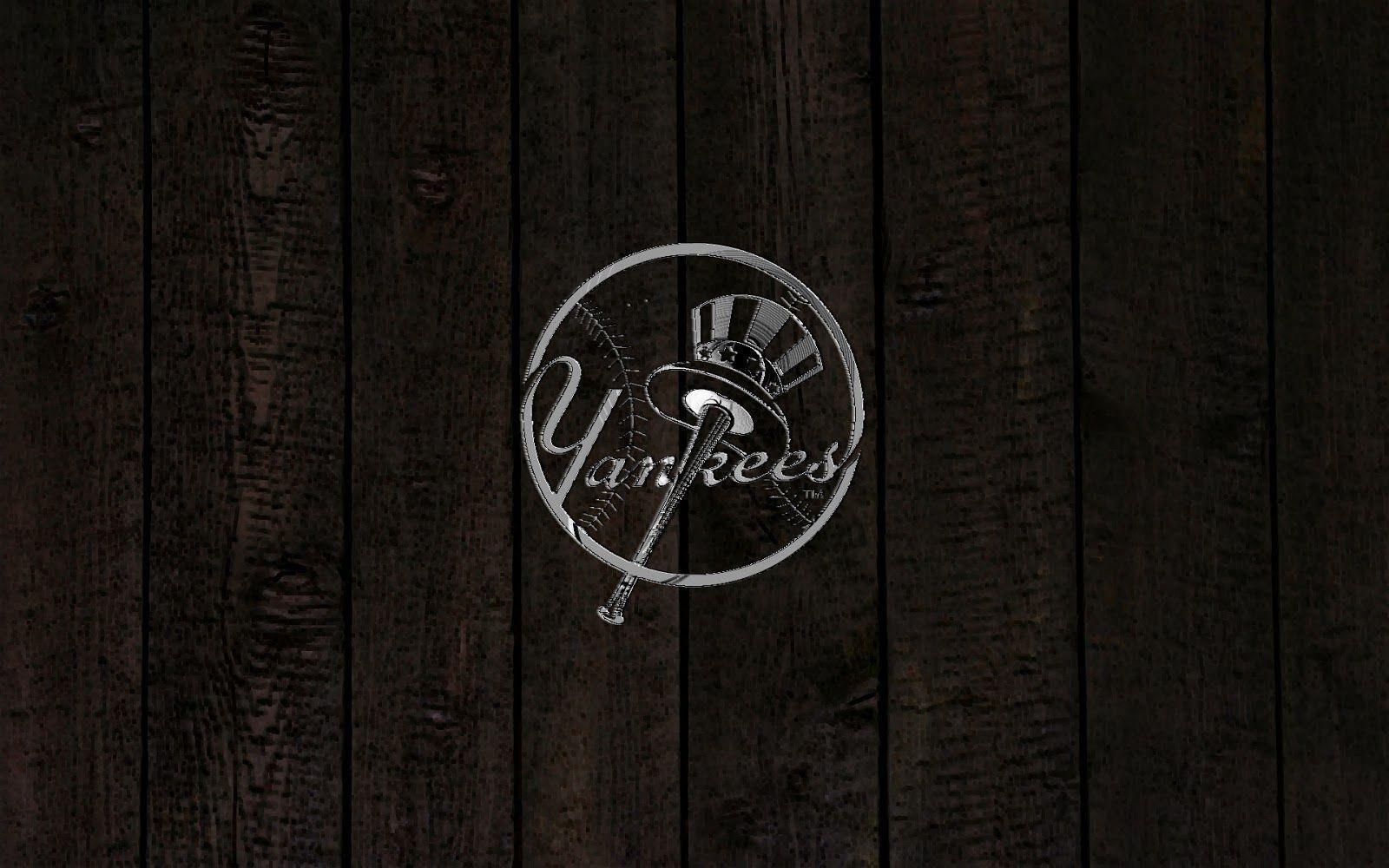Logo NY Yankees su legno, 1600x1000 900p, MacBook Air