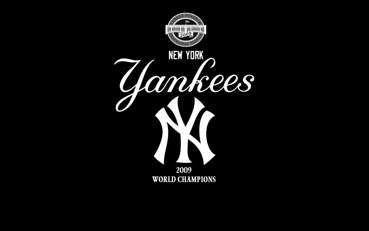 Logo New York Yankees, MLB, 1280x800 HD, Desktop