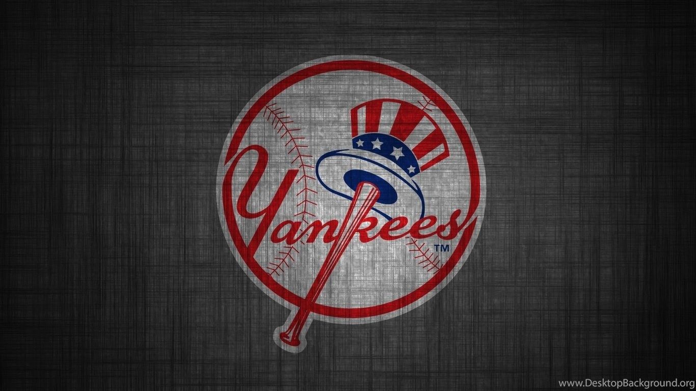 Logo NY Yankees su metallo, 1366x768 720p, PC