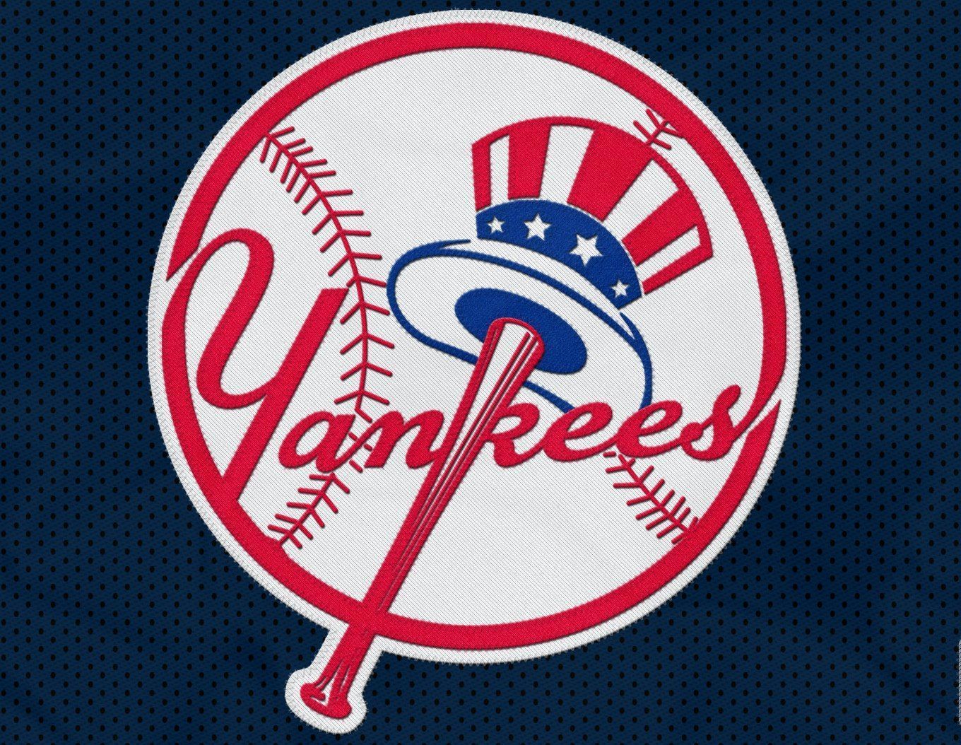 Logo NY Yankees baseball, 1360x1054 HD, HP Laptop