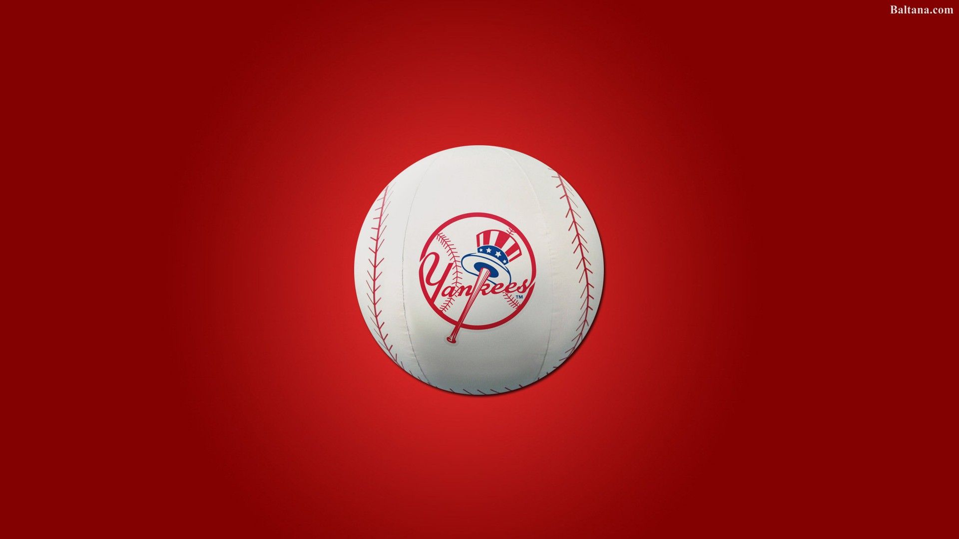 Palla baseball logo Yankees, 1920x1080 1080p, PC