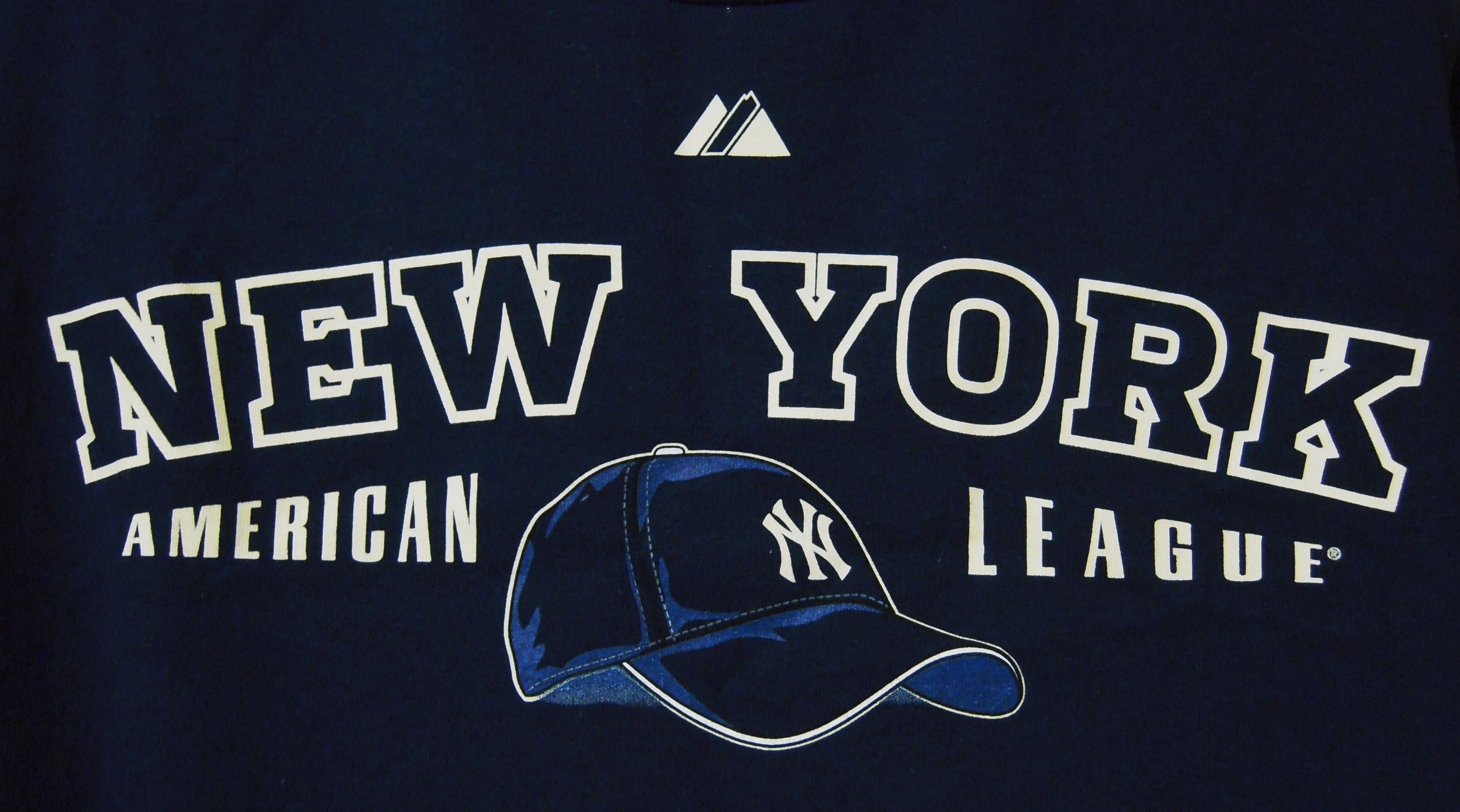 Logo New York Yankees cappello, 3302x1837 2K, Monitor Gaming