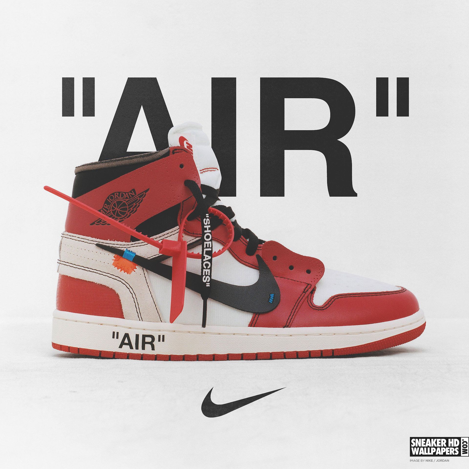 Sneaker Nike Air Jordan Off-White, streetwear di lusso, 1920x1920 WUXGA, Desktop