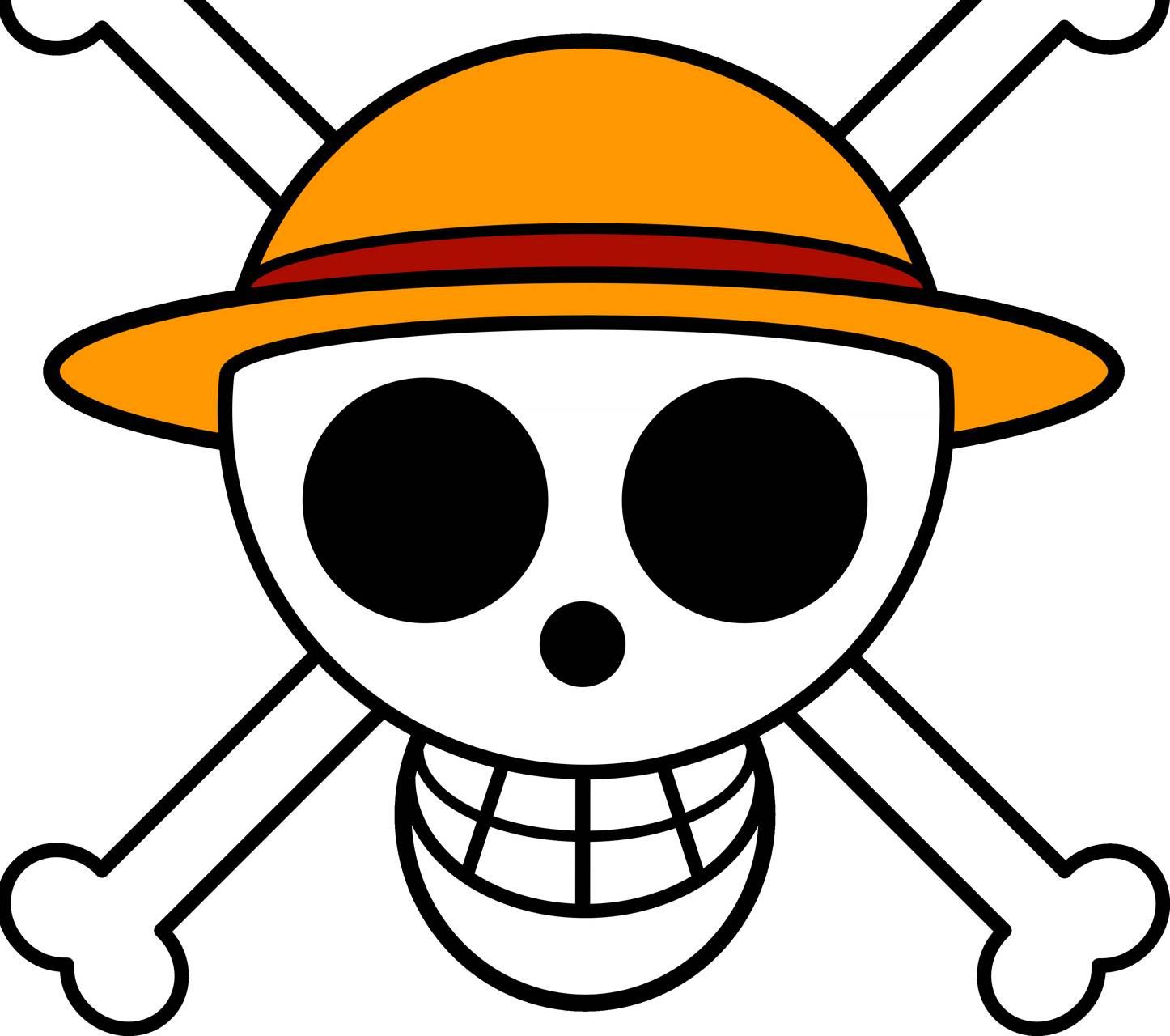 Logo teschio Cappello di Paglia, 1446x1280 720p, Laptop