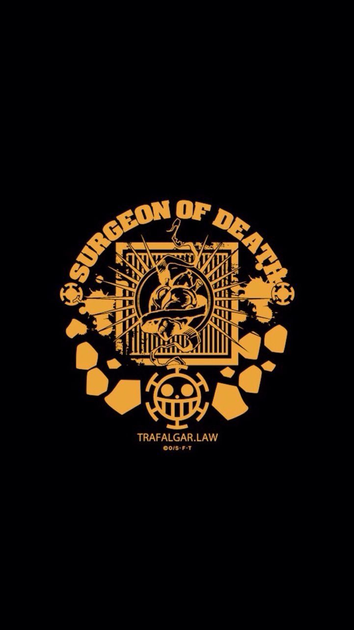Logo Trafalgar Law One Piece, 721x1280 Full HD Verticale, iPhone