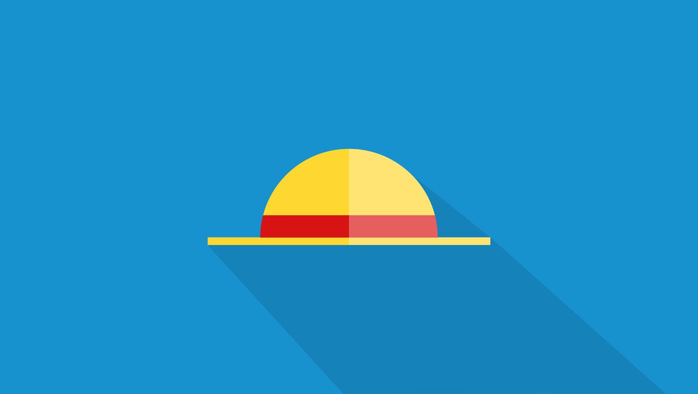 Cappello di paglia One Piece, 1360x768 720p, iMac