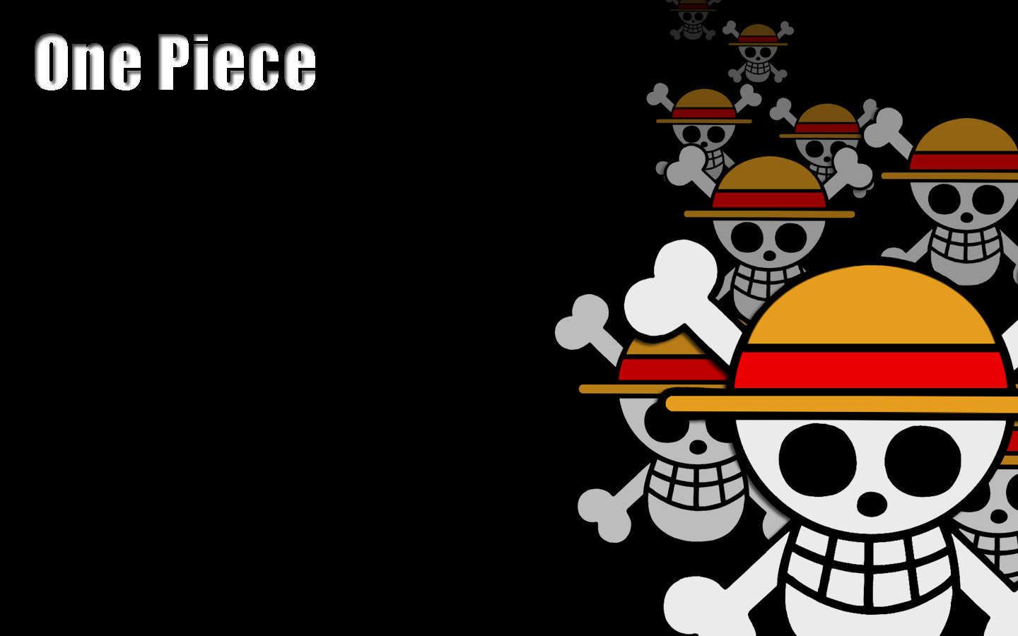 Logo One Piece con teschio, 1920x1080 Full HD 1080p, PC