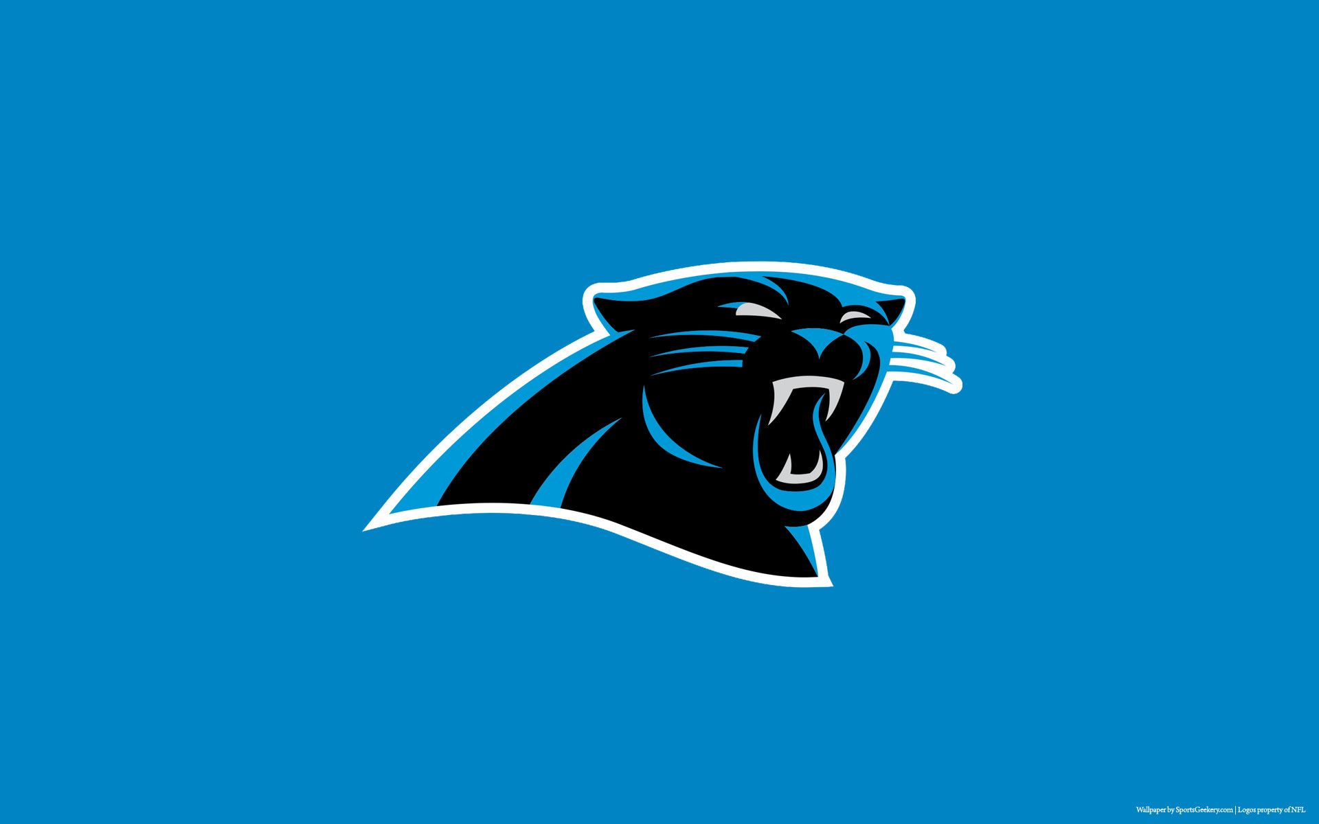 Logo Carolina Panthers testa pantera, 1920x1200 Full HD+ WUXGA, iMac