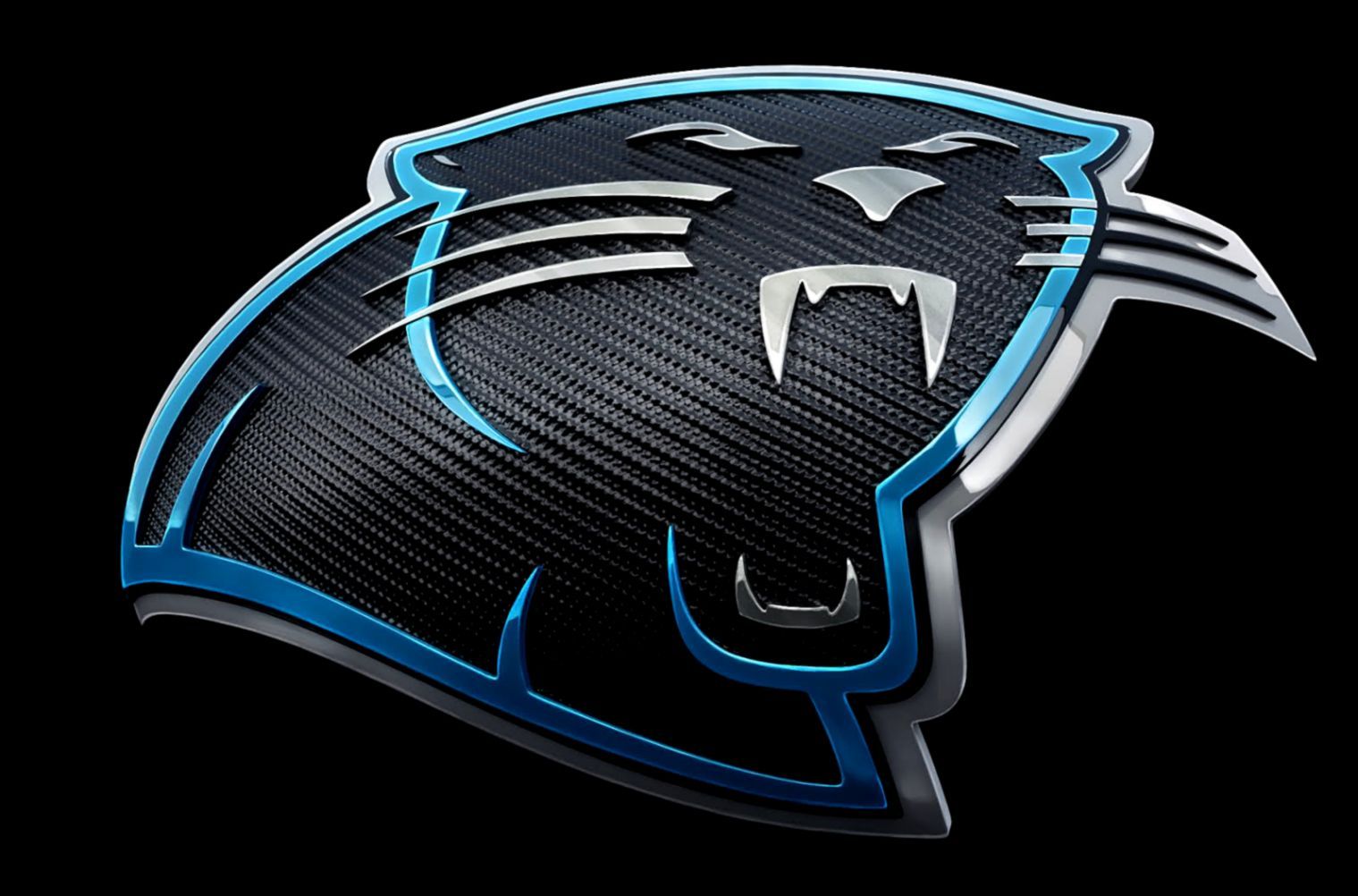 Logo Carolina Panthers testa pantera, 1519x1002 HD, Notebook Gaming