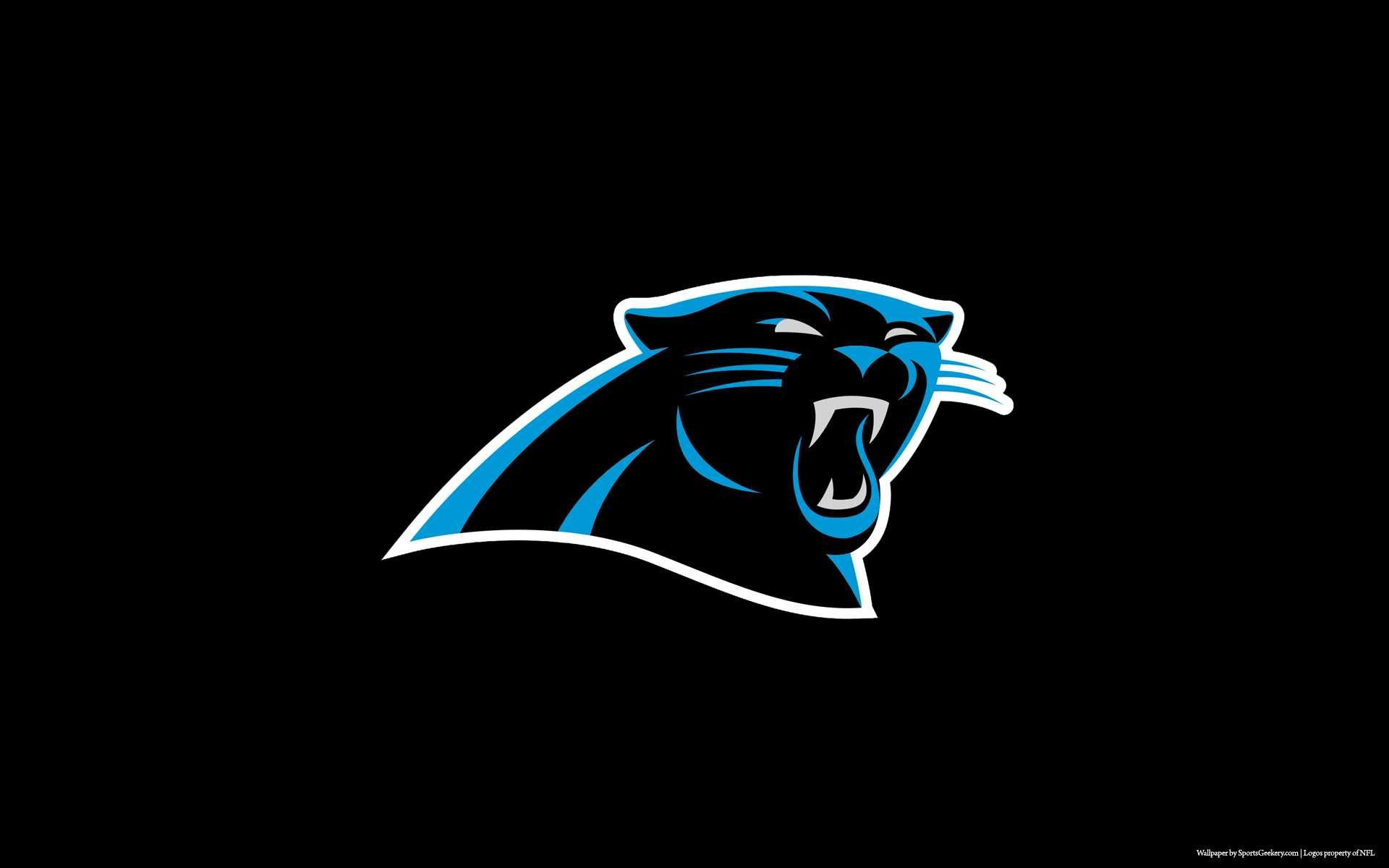 Logo Carolina Panthers NFL, football americano, 1920x1200 Full HD+ WUXGA, PC