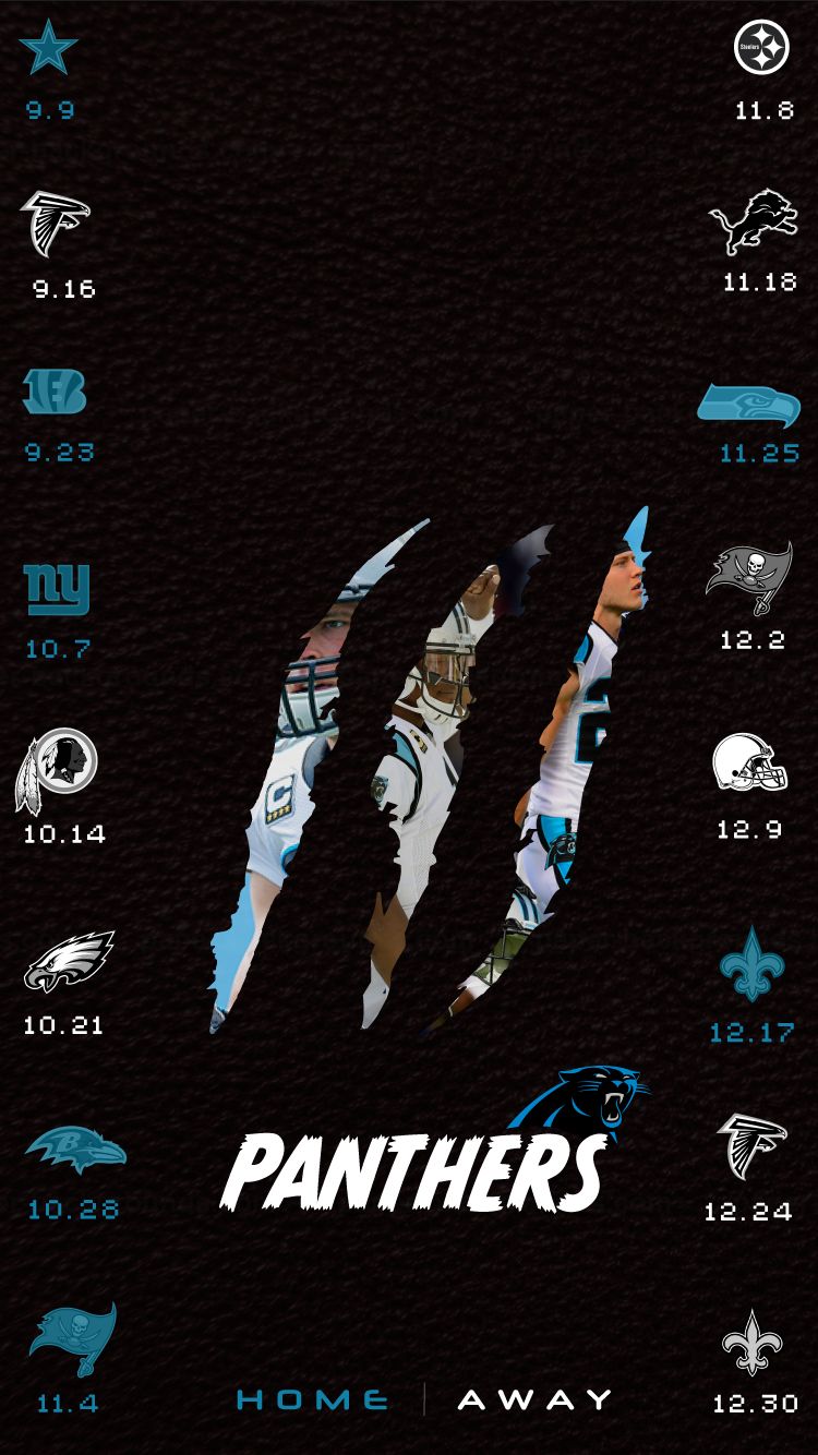 Logo Carolina Panthers blu, 2560x1600 WQXGA, MacBook Pro
