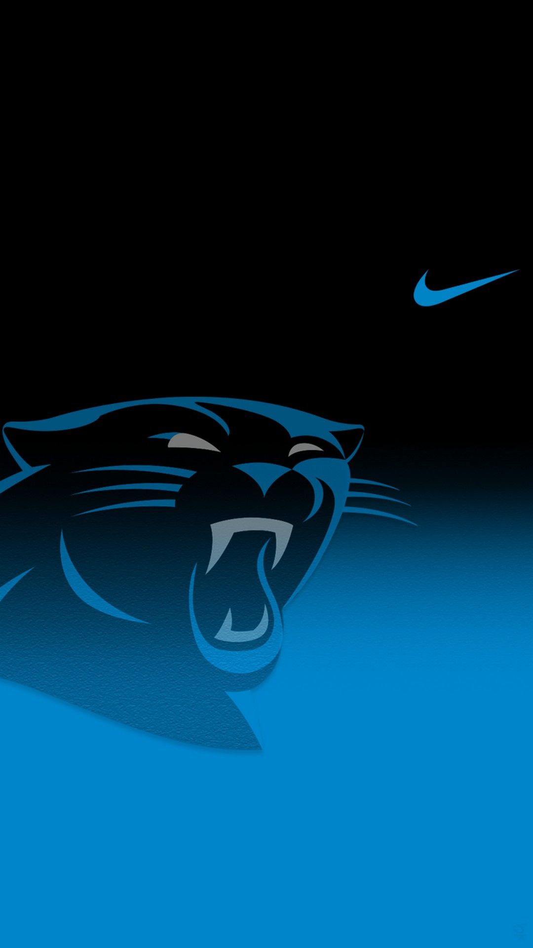 Logo Carolina Panthers NFL, 1920x1200 WUXGA, Laptop