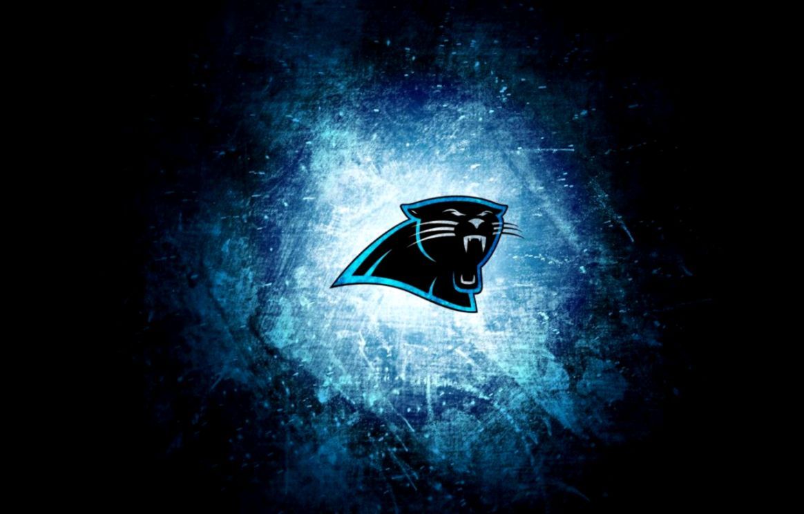 Logo Carolina Panthers pallone football, 736x1309 Full HD Verticale, iPhone
