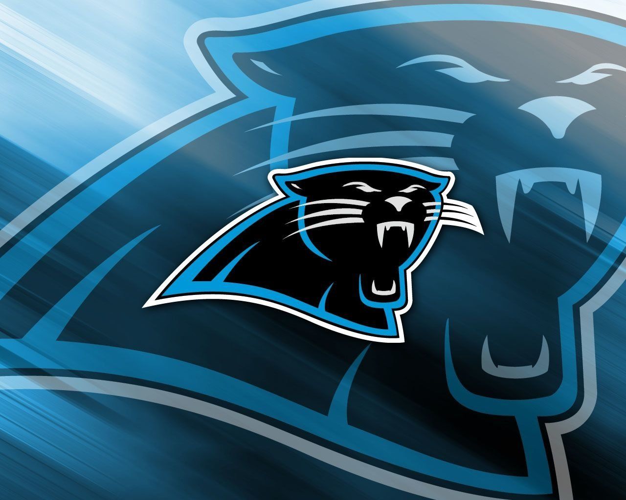 Logo Carolina Panthers, 3840x2160 4K, Desktop 4K