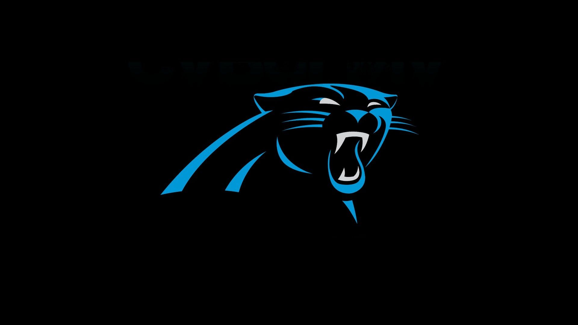 Logo Carolina Panthers pantera blu, 1920x1080 Full HD, PC Desktop