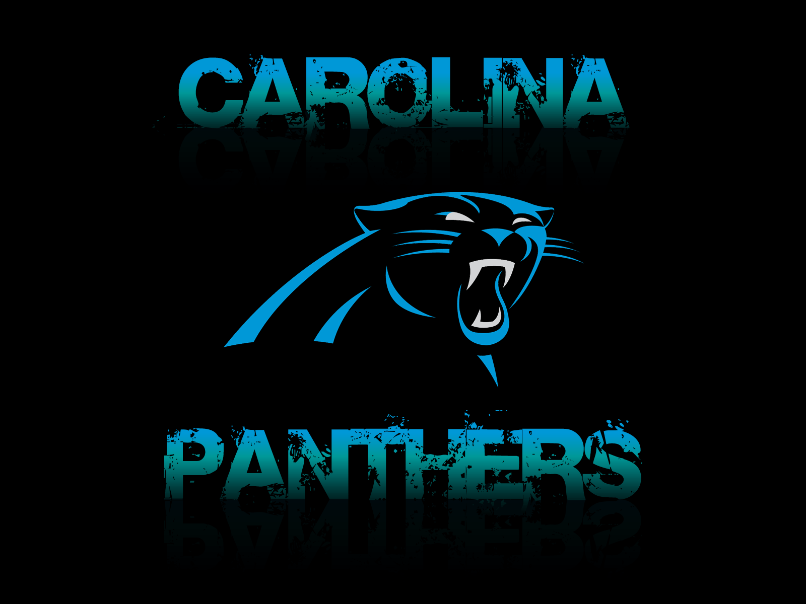 Logo Carolina Panthers grunge, 1024x819 HD, PC