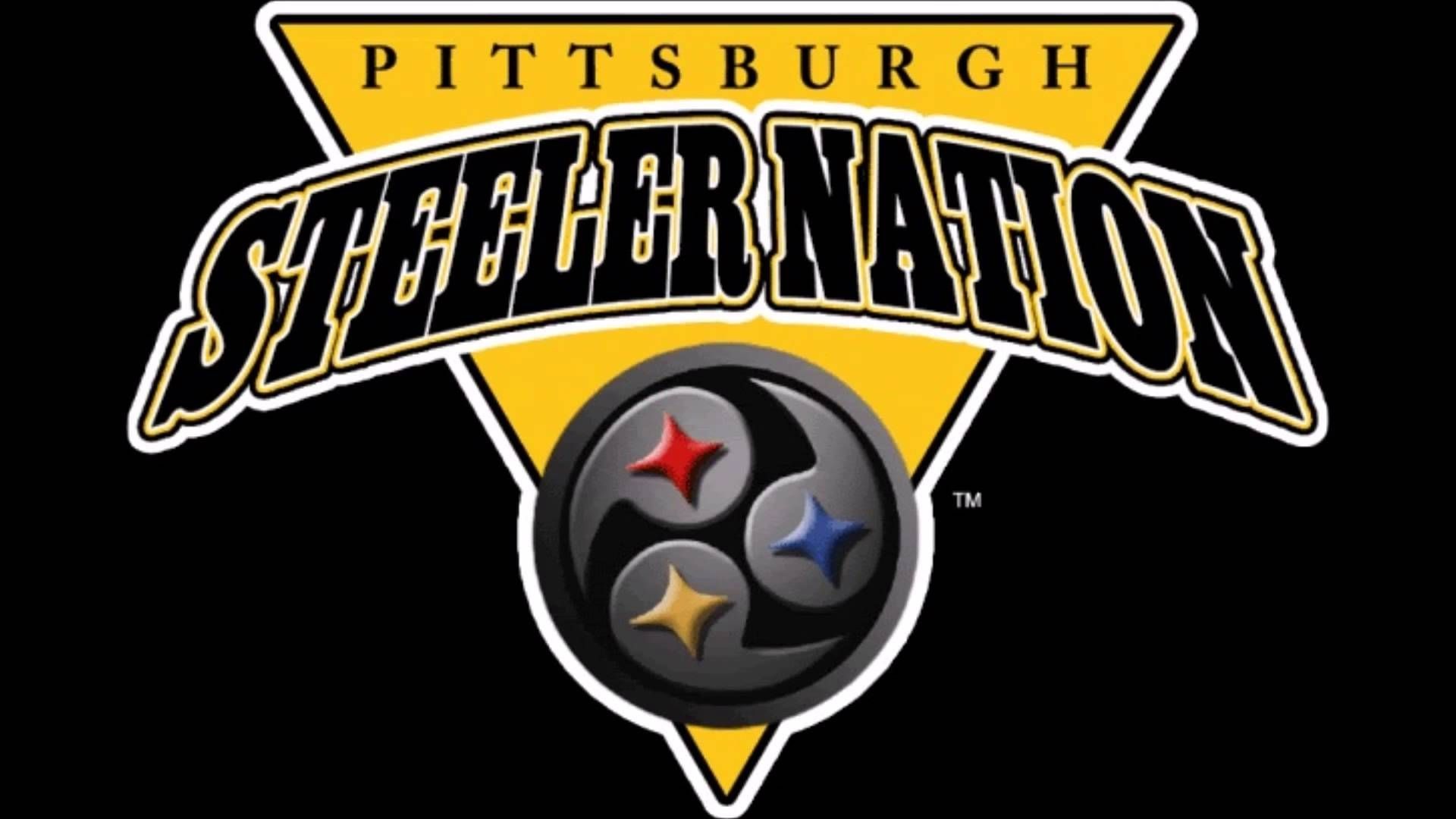 Logo Pittsburgh Steeler Nation, 1920x1080 Full HD, Desktop