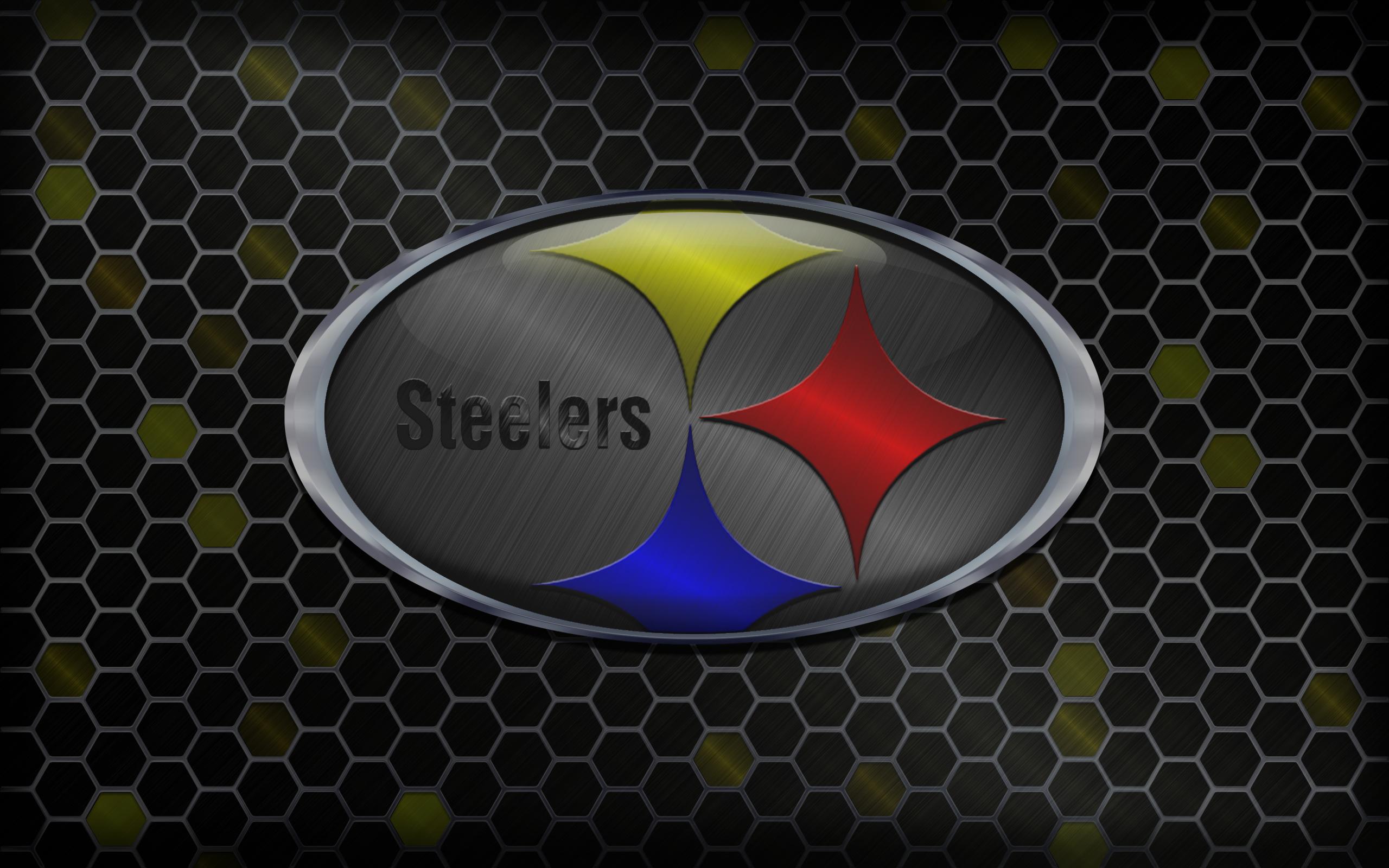 Logo Pittsburgh Steelers grunge, 1280x720 720p, Laptop