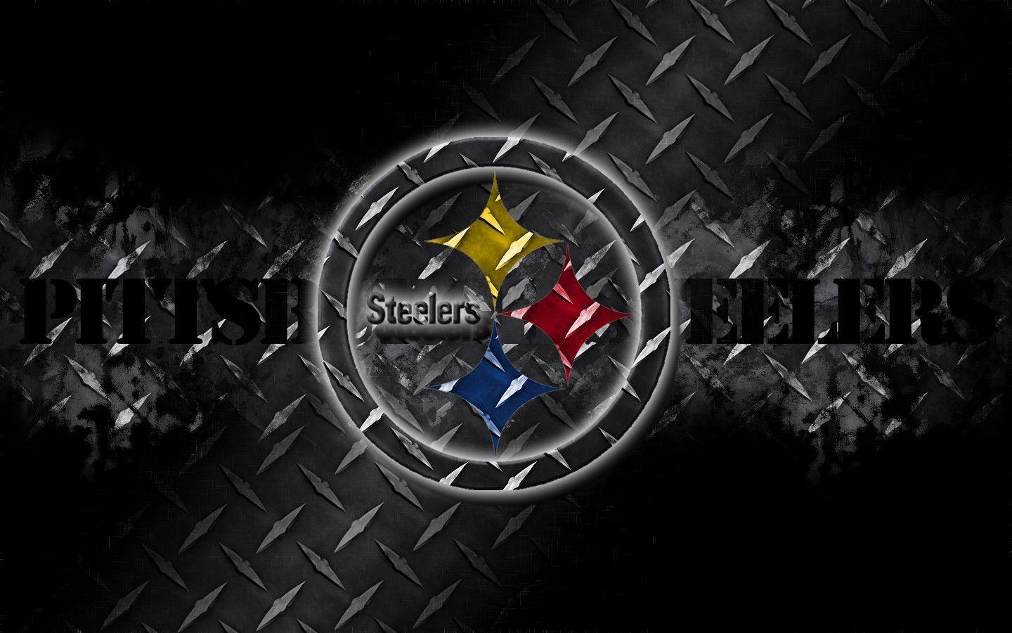 Logo Pittsburgh Steelers dorato, 1600x900 HD Ready, Desktop