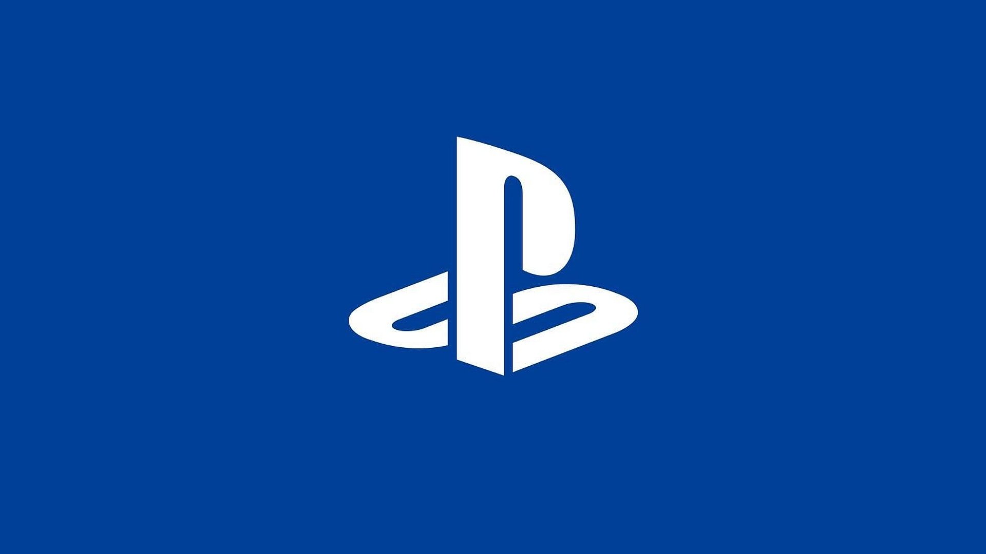 Logo PlayStation colorato sfondo nero, 1920x1080 Full HD 1080p, PC Desktop