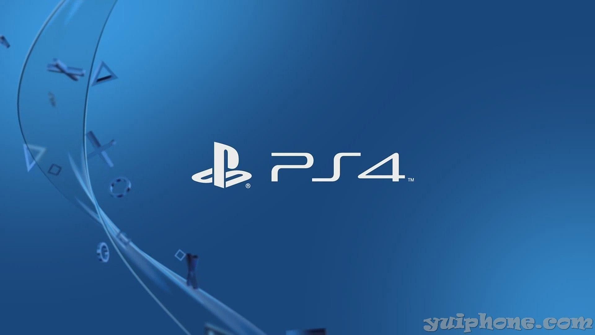 Logo PlayStation su blu, 1920x1080 Full HD, Laptop