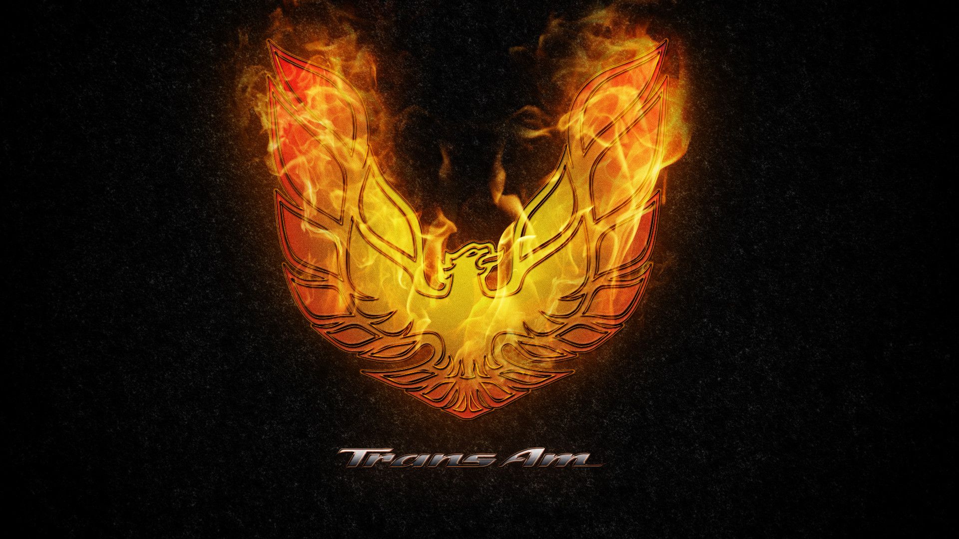 Logo Pontiac Firebird fiamme, 1920x1080 Full HD 1080p, Laptop