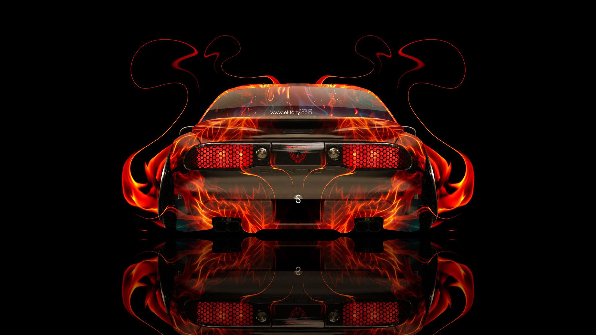 Pontiac Trans Am nera, 1440x900 720p, MacBook Air