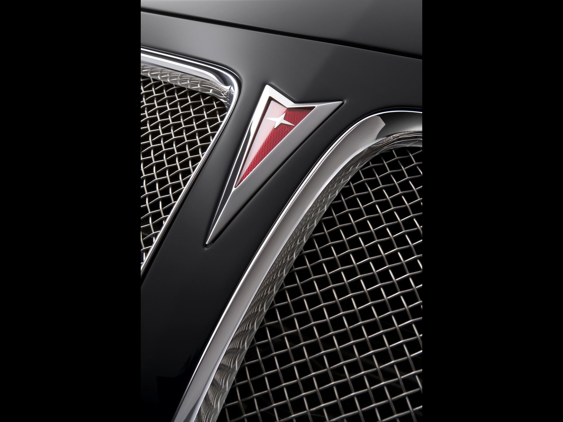 Pontiac Trans Am argento, sfondo nero, 1920x1080 Full HD, Laptop