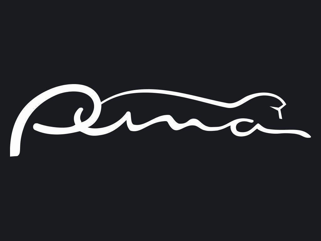 Logo Puma corsivo bianco, 1024x768 HD, Laptop