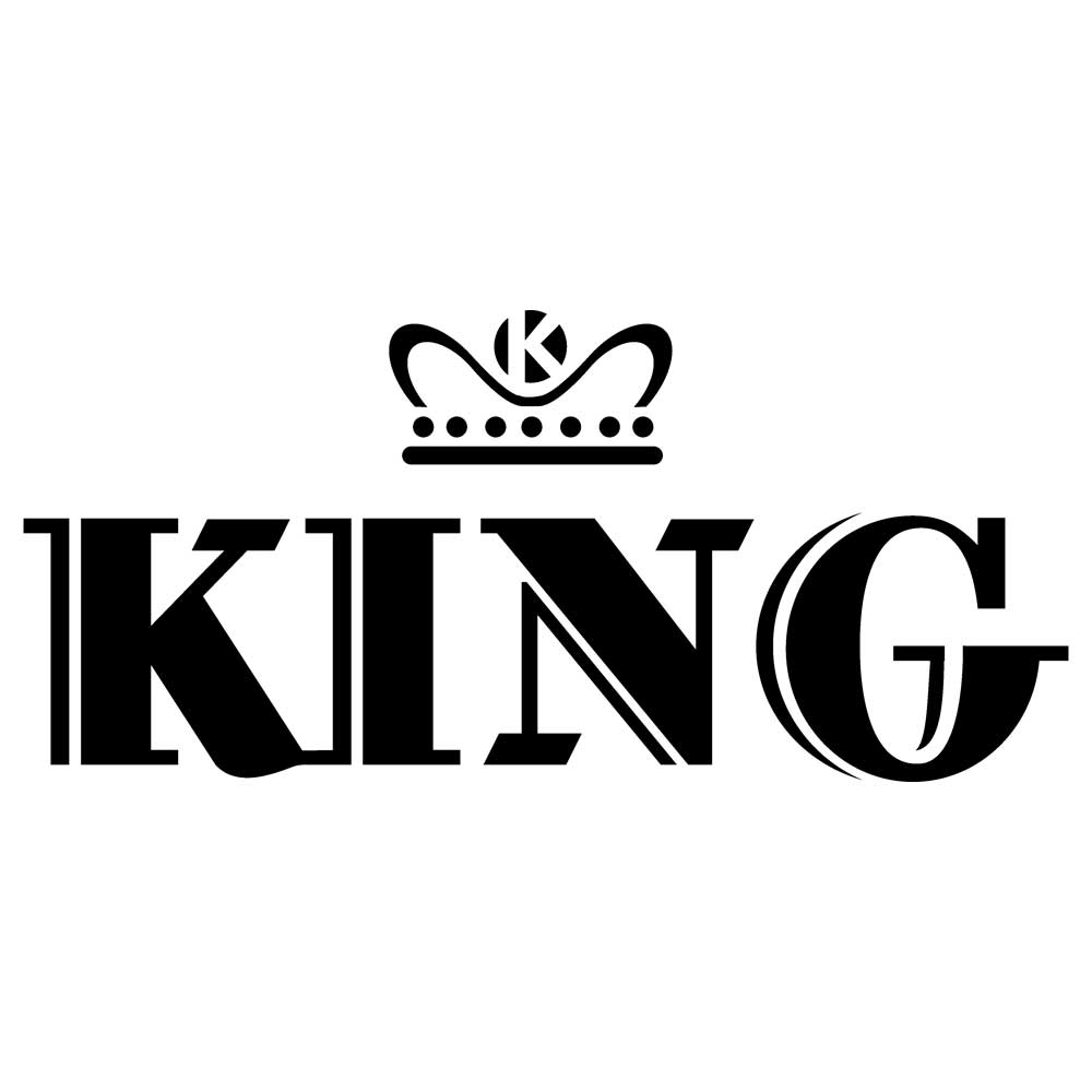 Logo King con corona, 1000x1000 HD, iMac