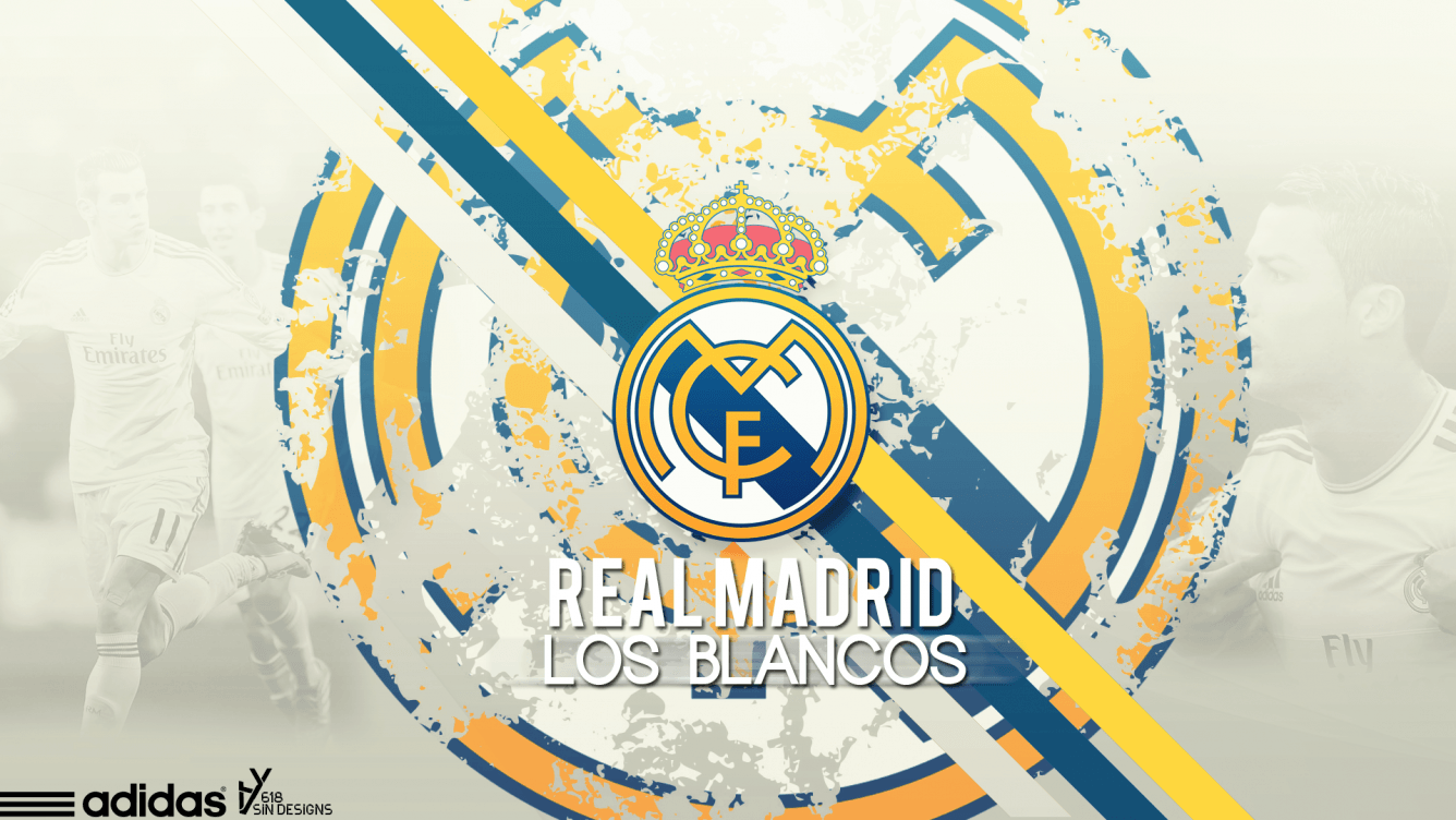 Stemma Real Madrid Los Blancos, 1336x752 720p, PC