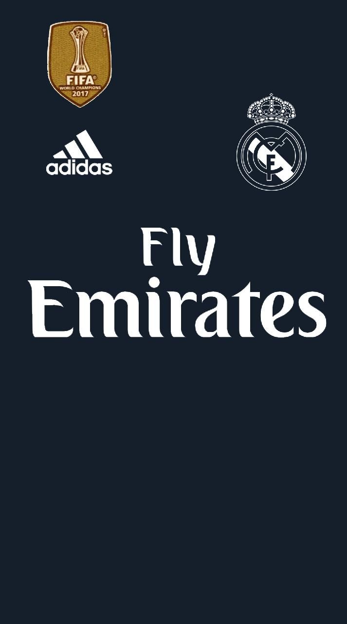 Maglia Real Madrid Fly Emirates, 713x1280 Full HD Verticale, iPhone