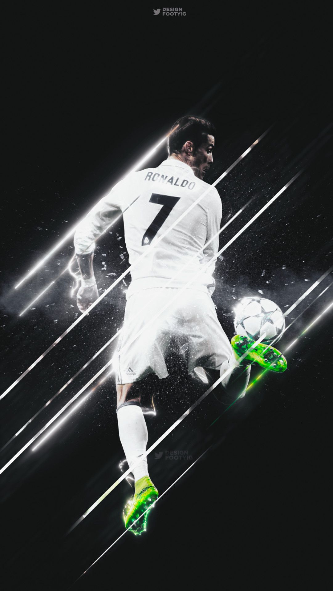 Ronaldo Real Madrid numero 7, Cristiano Ronaldo, 1081x1920 Verticale, Telefono