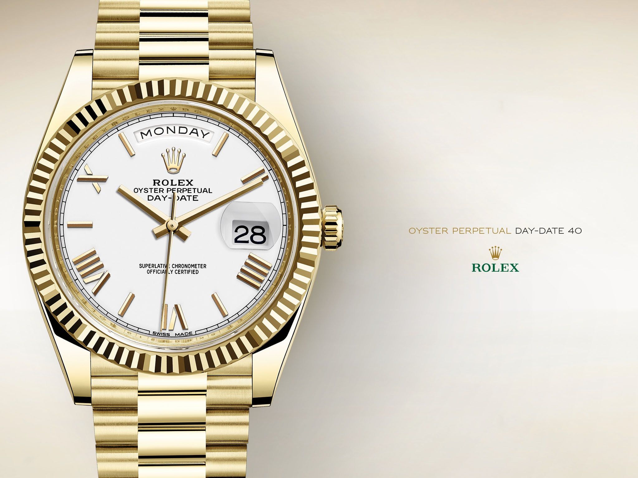 Orologio Rolex oro Day-Date, 2048x1536 alta risoluzione, PC