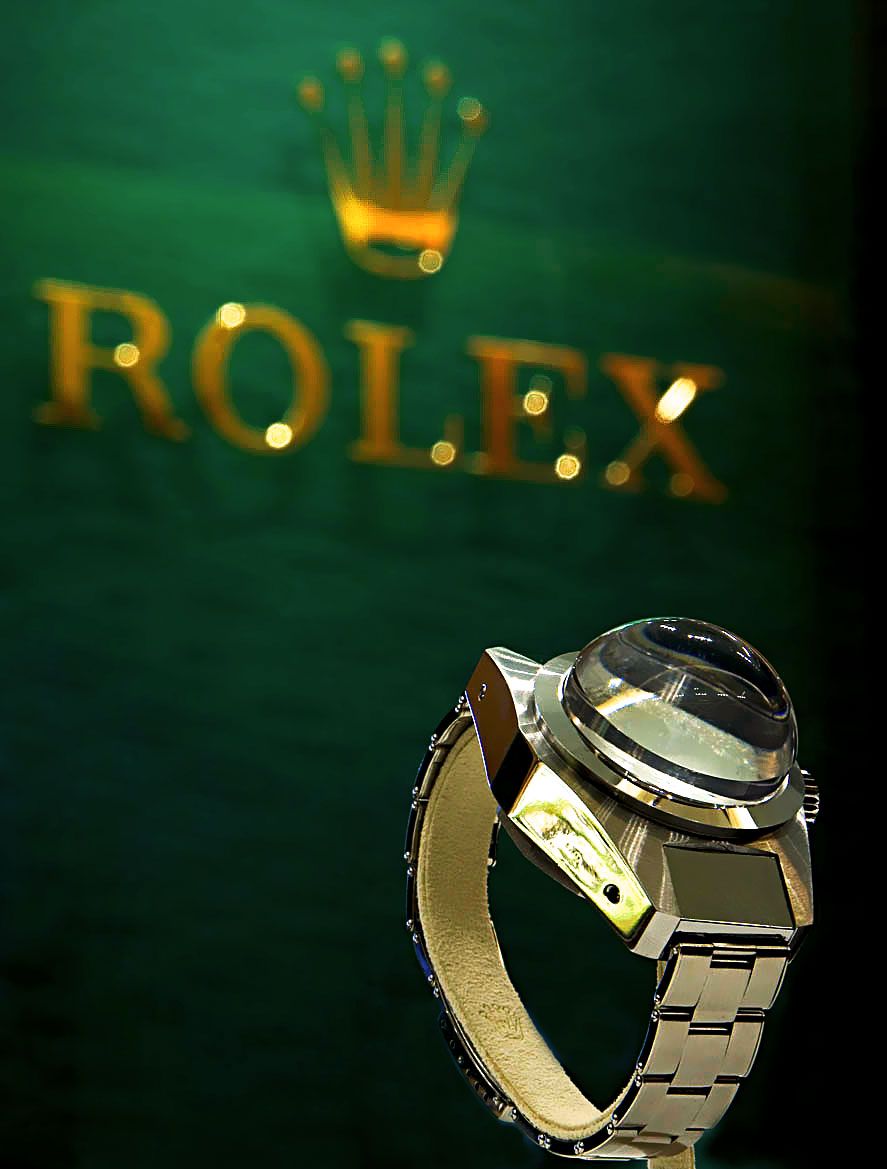 Logo Rolex verde e orologio, 887x1169 Full HD Verticale, Smartphone