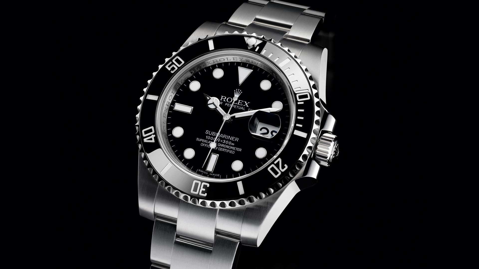 Orologio Rolex Submariner nero, 1920x1080 Full HD, PC Desktop